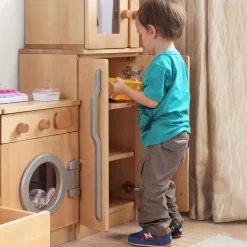 Hardwood Role Play Kitchen Units