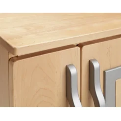 Hardwood Role Play Kitchen Units