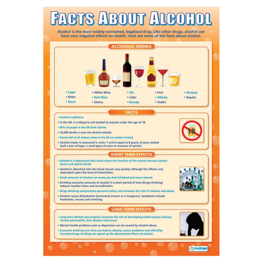 Health and Wellbeing Risks Poster Set A1 3pk