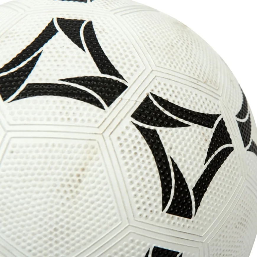 Heavy Duty Nylon Wound Playground Footballs 3pk