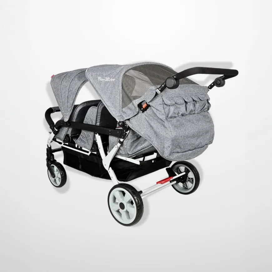 Heavy Duty 6 Seater Children's Buggy