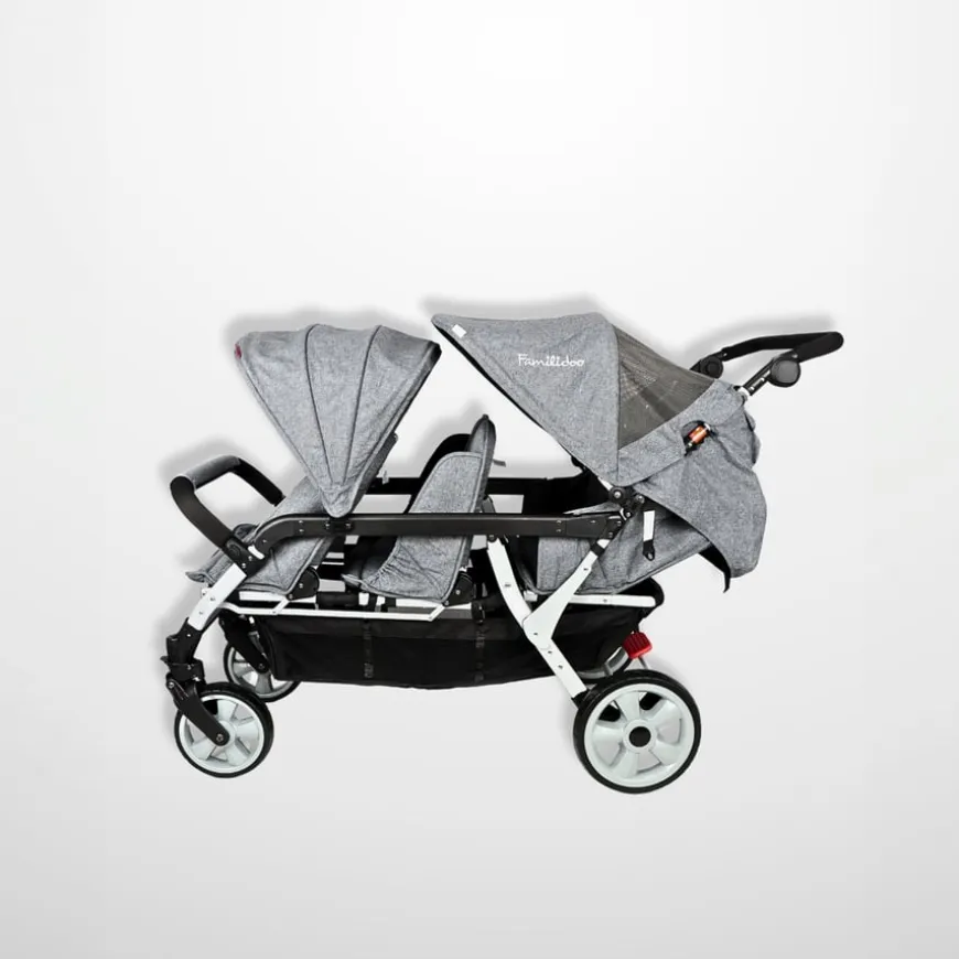 Heavy Duty 6 Seater Children's Buggy