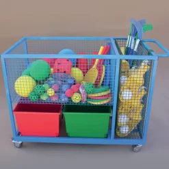 Heavy Duty Sports Storage Trolley
