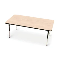 Height Adjustable Rectangle Table