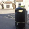 Heritage Round Hooded Litter Bins