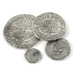 Historical Tudor Coins 4pk