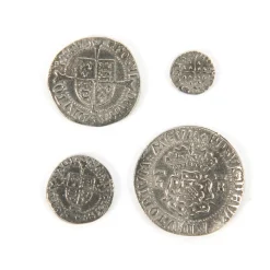 Historical Tudor Coins 4pk