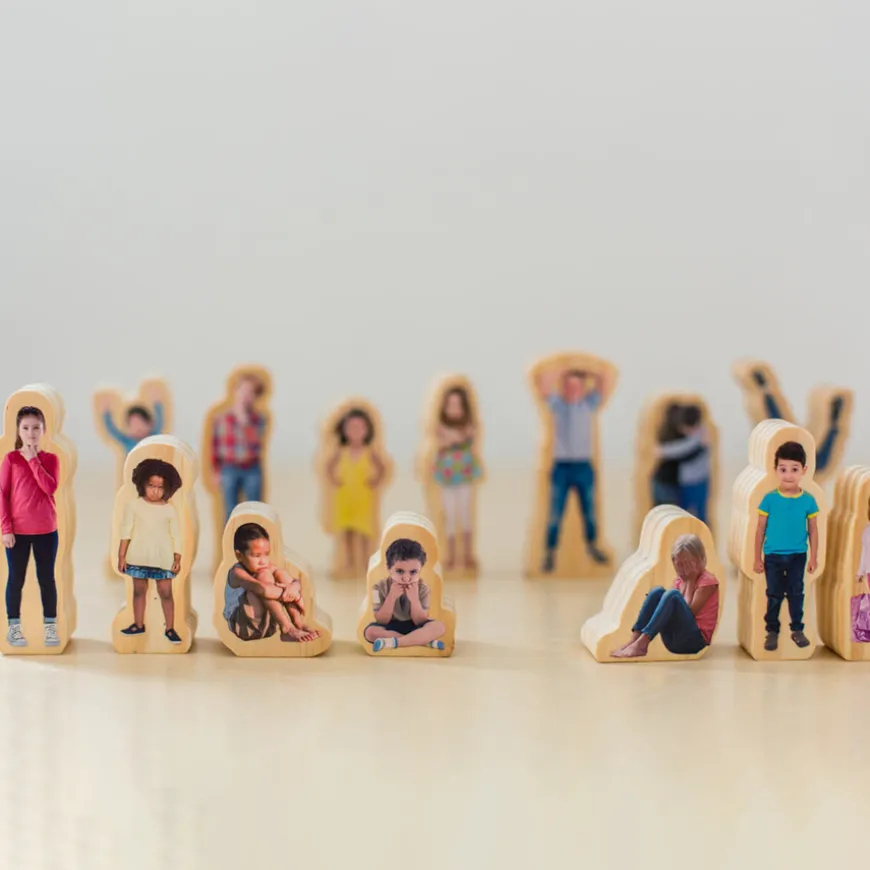How Am I Feeling Today? Wooden People 15pk