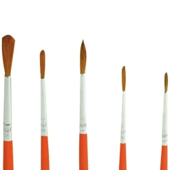 Imitation Sable Paint Brushes Assorted Packs