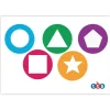 Indoor Floor Shape Stickers 5pk