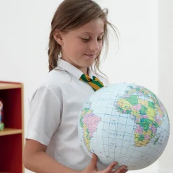 Inflatable Globe of the World 30cm