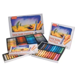 INSCRIBE Soft Assorted Art Pastels