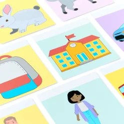 Interactive Talking Mat Content Cards