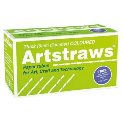 Jumbo Artstraws 6mm 900pk