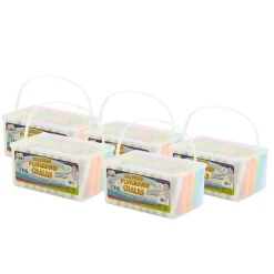 Jumbo Playground Chalk Sticks Assorted Colour Packs