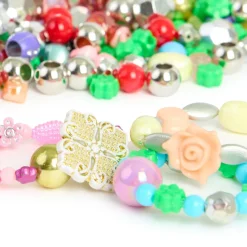 3kg Box Of Assorted Plastic Beads
