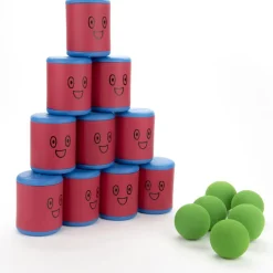 Knock Down Foam Tins and Balls