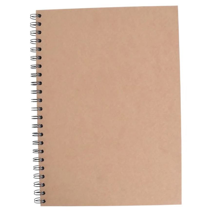 Kraft Sketchbook A4 140gsm 70pg 10pk