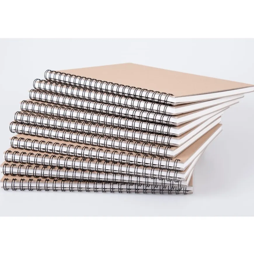Kraft Sketchbook A4 140gsm 70pg 10pk