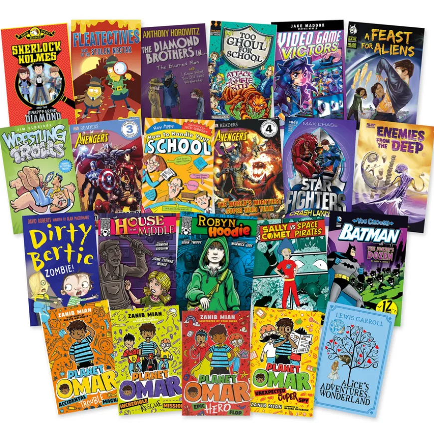 KS1 and KS2 Lower Ability Reader Books 25pk