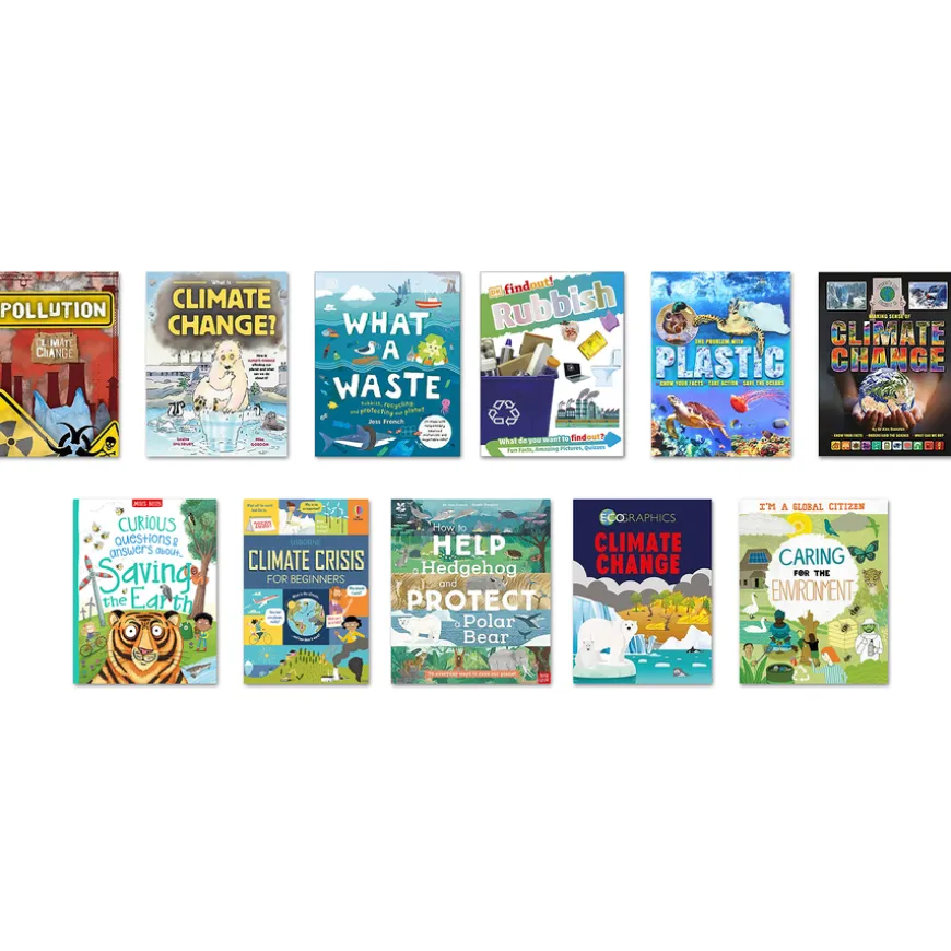 KS2 - Climate Change Books 10pk