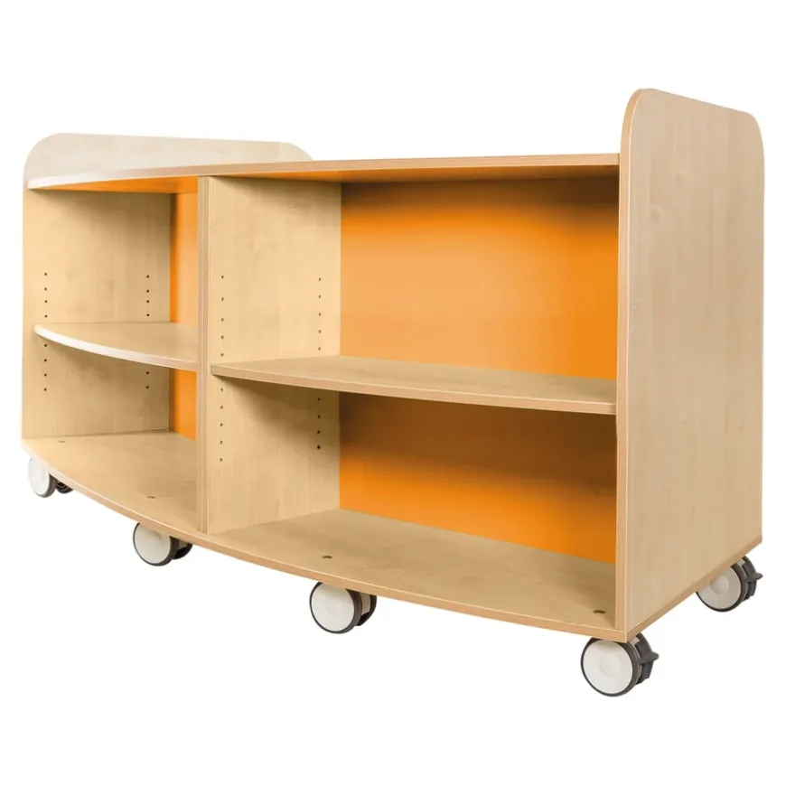 KubbyClass Curved Bookcases H1000mm