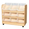 Kubbyclass Easy Access Tray Trolley 9 Trays W1000 x D460mm