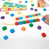 Lacing Colour Sequence Beads Set