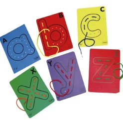 Large Lacing and Threading Alphabet Letters 26pk