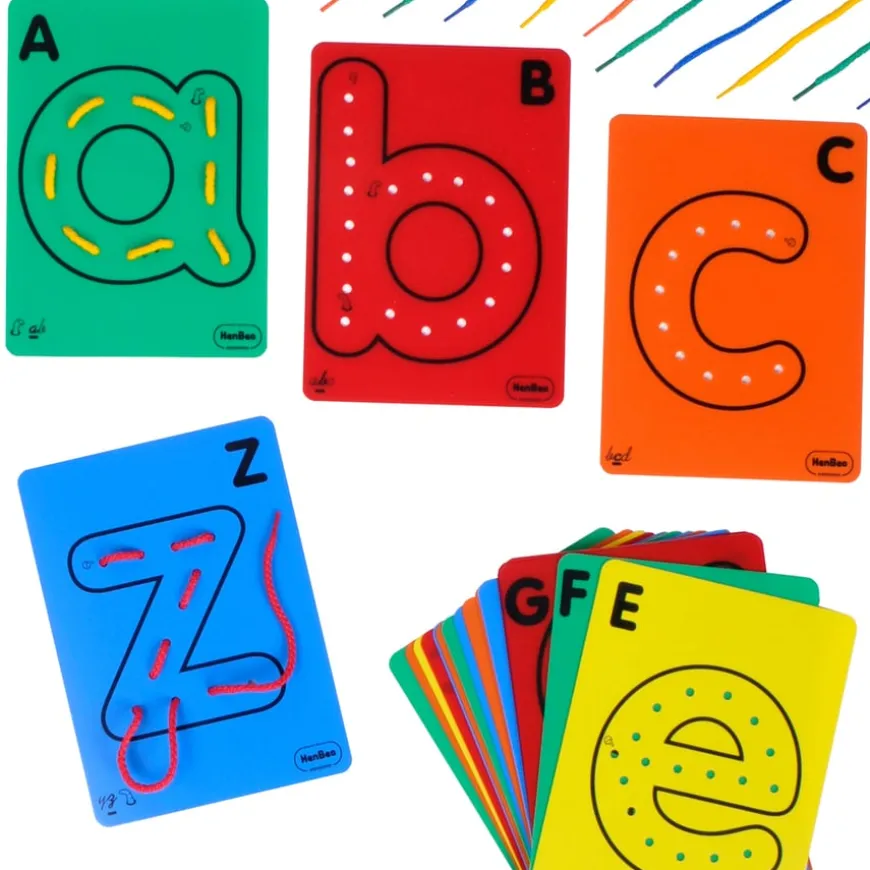 Large Lacing and Threading Alphabet Letters 26pk