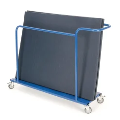 Large 12 Mat Vertical Gym Mat Trolley