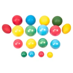 Large Mixed 18 Ball Pack and Net