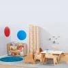 Large Natural Folding Room Divider