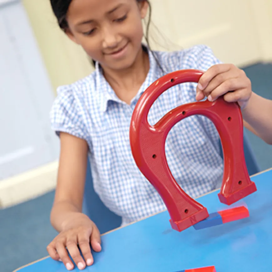 Large Plastic Horseshoe Magnet