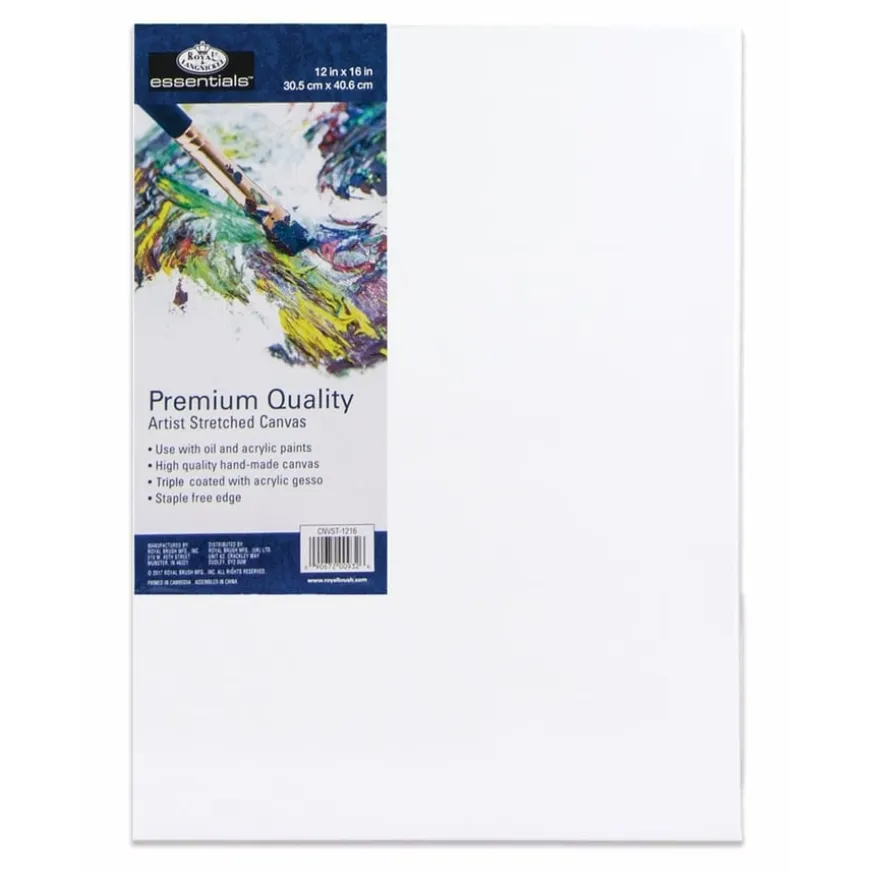 Large Primed Stretched Canvasses