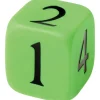 Large Rubber Numbered Dice
