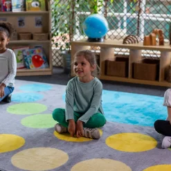 Large Semi-Circle Carpet
