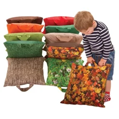 Learn about Nature Tactile Carry Cushions 10pk