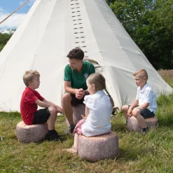 Learn about Nature Tree Stump Seat