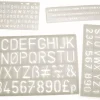 Lettering Stencils Set Of 4