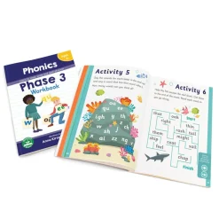 Letters and Sounds Workbooks Phase 1-6