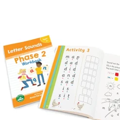 Letters and Sounds Workbooks Phase 1-6
