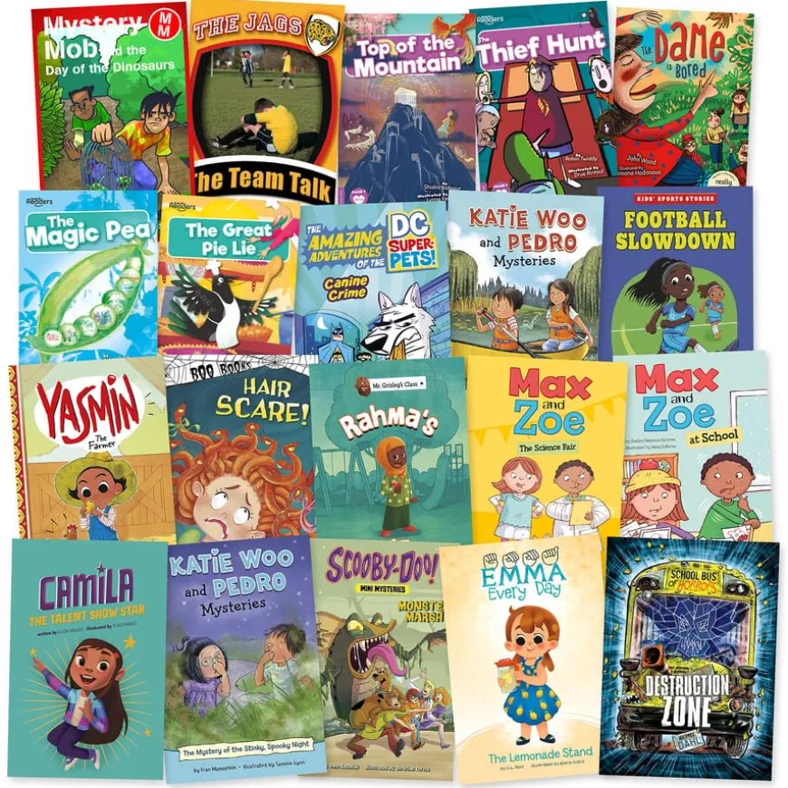 Levels 7 and 8 Turquoise and Purple Books 20pk