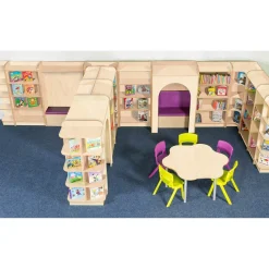 Library Bookcase In Maple