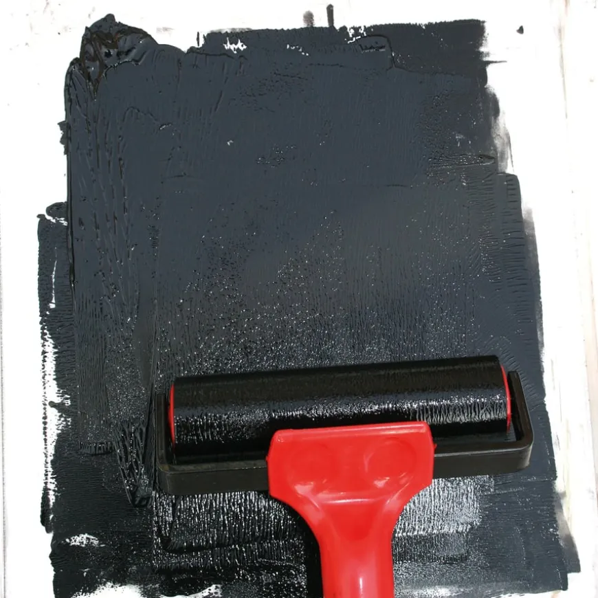 Lino Ink Printing Rollers 102mm 3pk