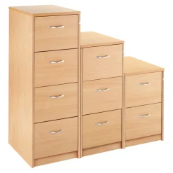 Lockable Wooden Filing Cabinets