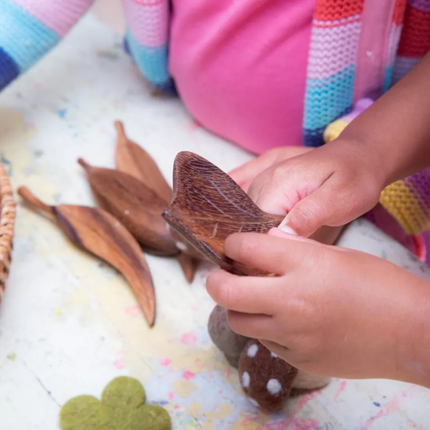 Loose Parts Nature Collection Basket 35pcs