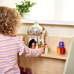 Loose Parts Tonal Rainbow Wooden People and Cups