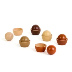 Loose Parts Wooden Tonal Shades Collection