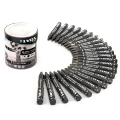 Lyra Graphite Chunky Crayons Tub 24